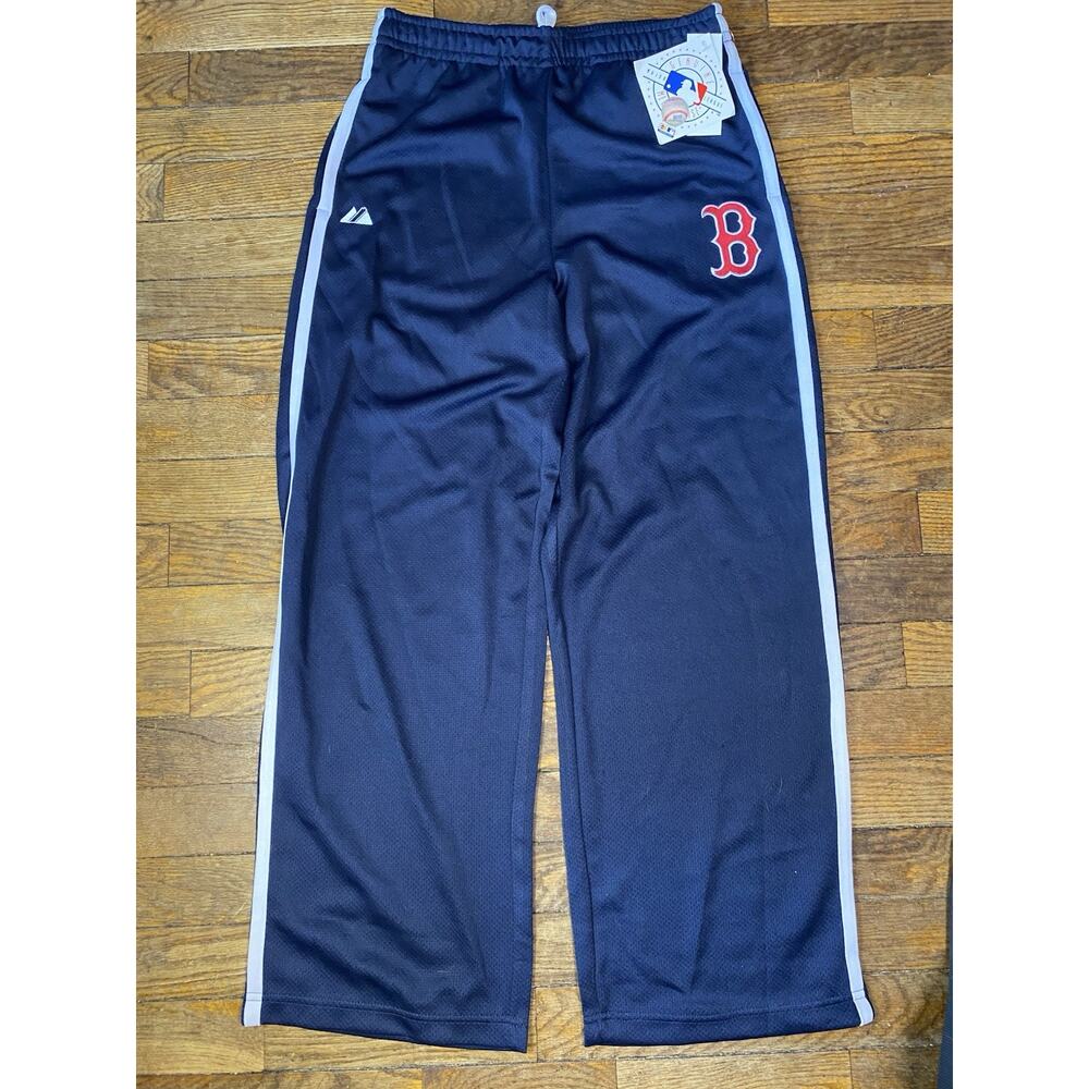 Majestic Boston Red Sox Youth 14/16 Athletic Pants Navy MLB Baseball NWT